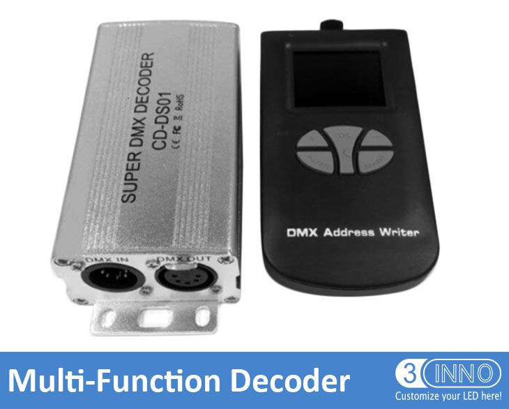 DMX 디코더 LED DMX 디코더 512 채널 DMX 디코더 DMX 주소 작가 DMX512 디코더 DMX 컨버터 WS2811 디코더 슈퍼 DMX LED 주차