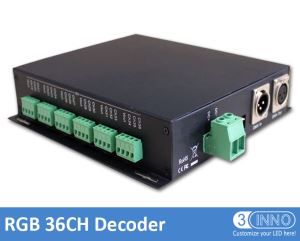 DMX 512 디코더 36 채널 PWM 디코더 RGB 디코더 36 채널 Dmx 디코더 WS2811 디코더