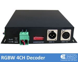DMX LED 드라이버 4 채널 PWM 디코더 RGBW 디코더 LED 컨버터 WS2801 디코더 RGB DMX 디코더 4 채널 DMX 디코더